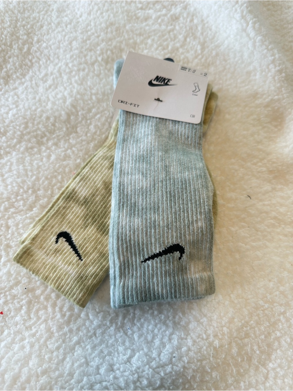 Nike Green Tie Dye Socks